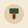 Offleash Self-Cleaning Slicker Brush